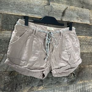 Aerie Shorts with Floral Tie, NEVER WORN!
